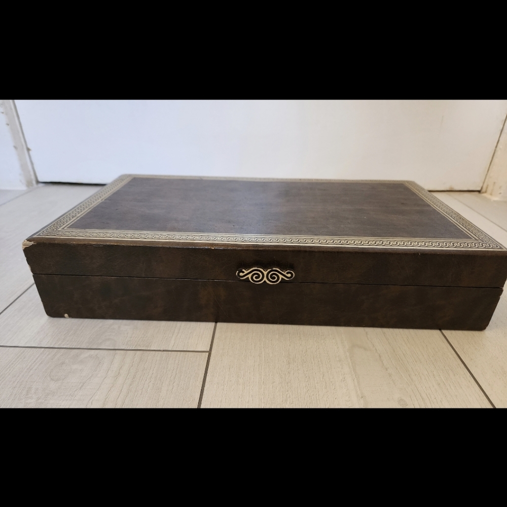 Vintage 50s/60s MELE Jewelry box 👑📿💍💎